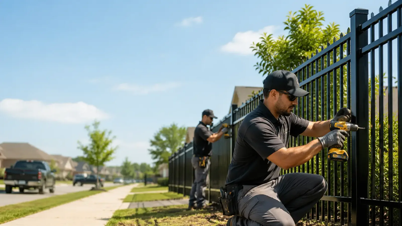 Metal Fence Installation in Meansville, GA